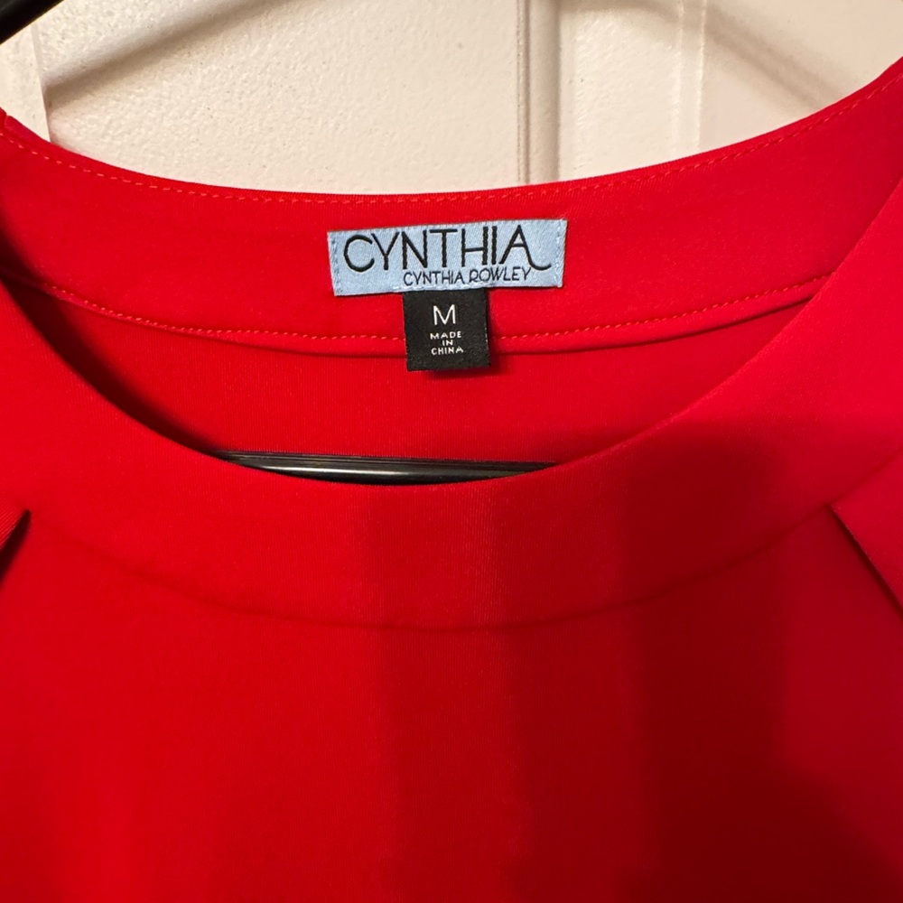 Cynthia Rowley Bold Red Dress - Picture 3 of 7